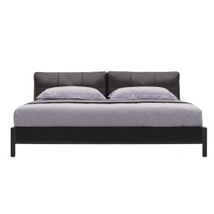 RAVEO LEATHER CUSHIONED BED-1
