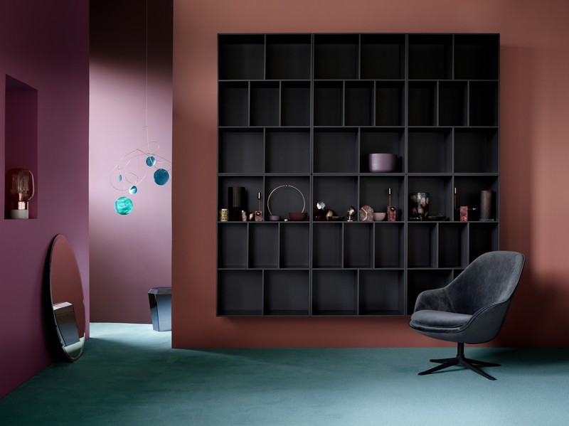 Como - modern bookcase