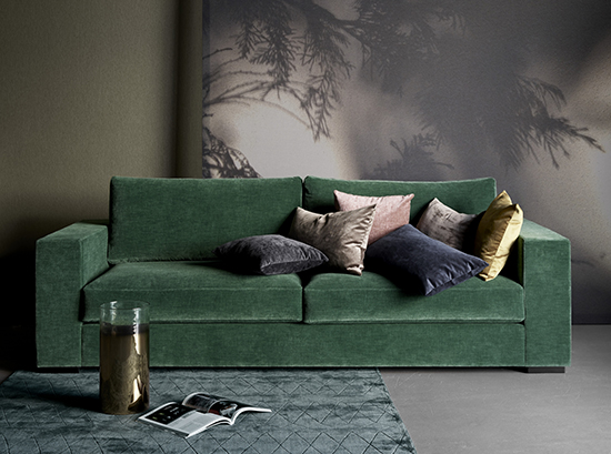 Cenova modern green sofa Sydney