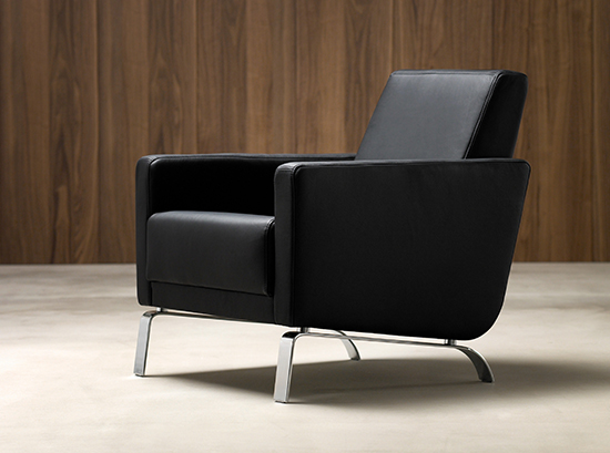 Fly - modern black armchair Sydney