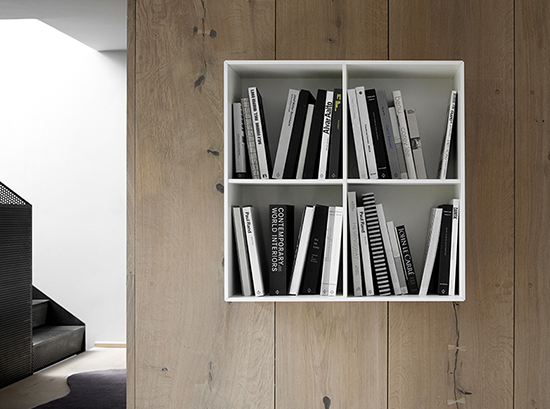 Modern White Shelving