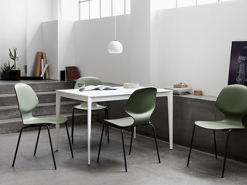 Modern Torino White Desk By Boconcept