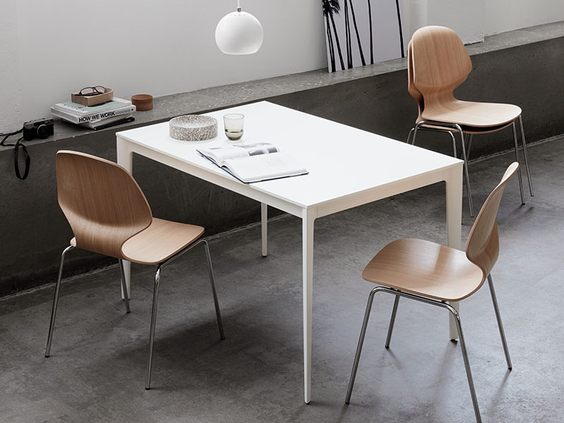 Modern Torino White Desk By Boconcept