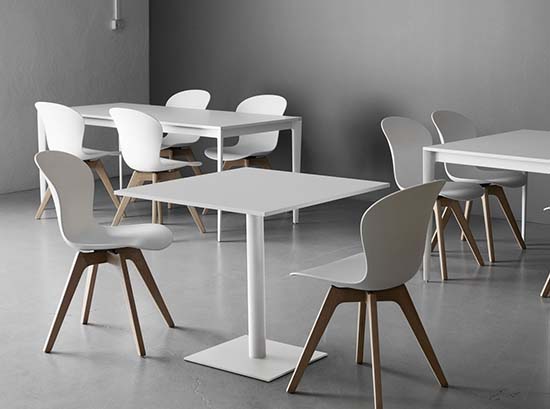 Torino small modern dining table