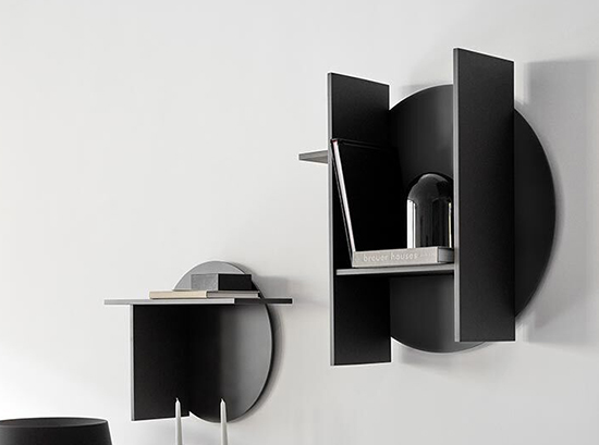 Como black round shelf sydney