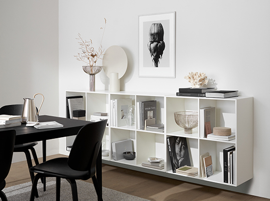 como white bookcase