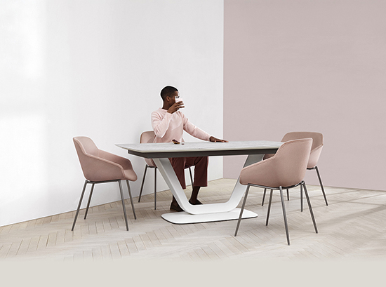 alicante ceramic dining table